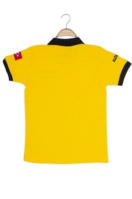 POLO  TSHİRTUnisex JÖAK Nakışlı Polo Tshirt - Sarı